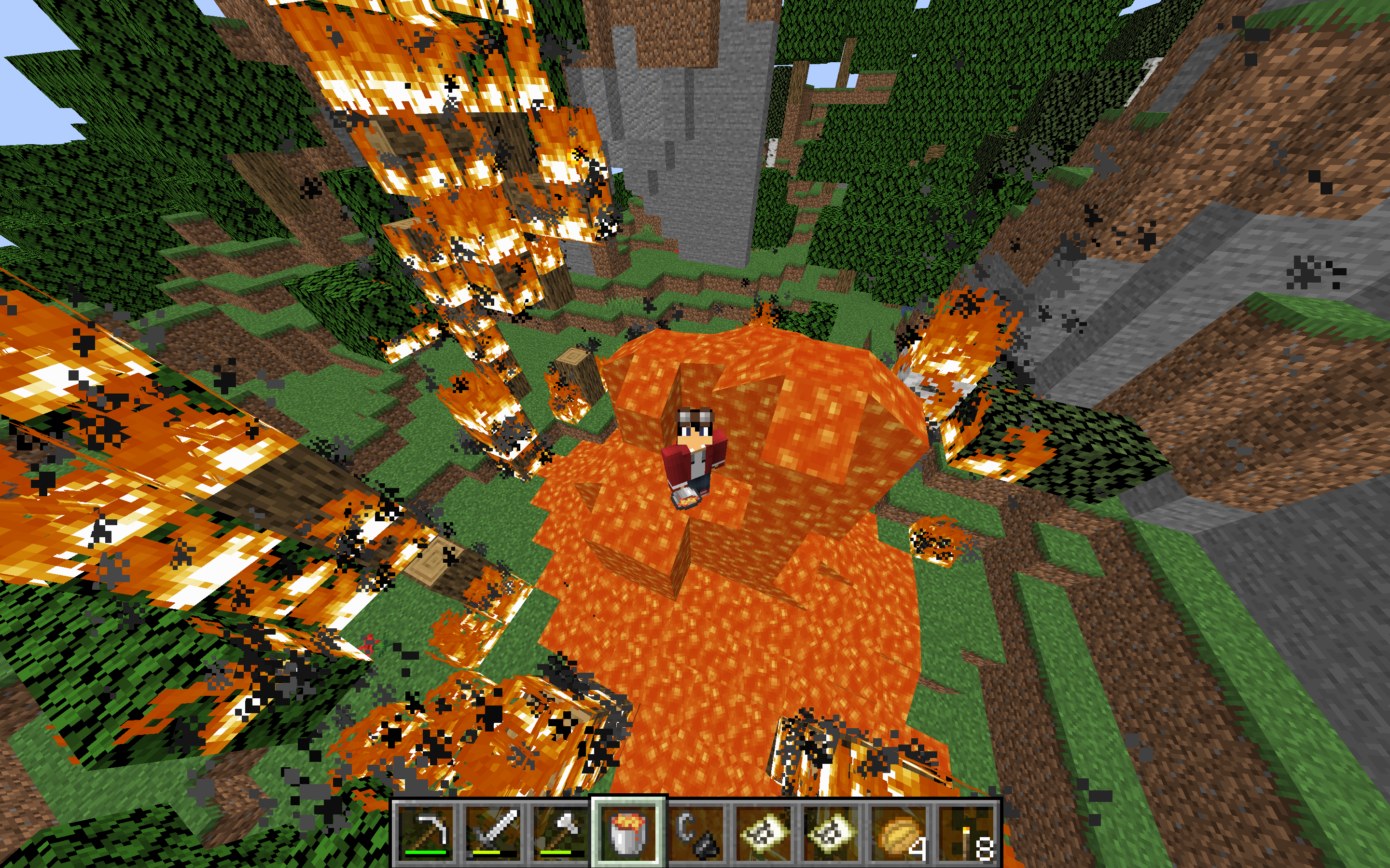 BIJ Minecraft Classic A Taste Of Lava Survival : BIJ : Free